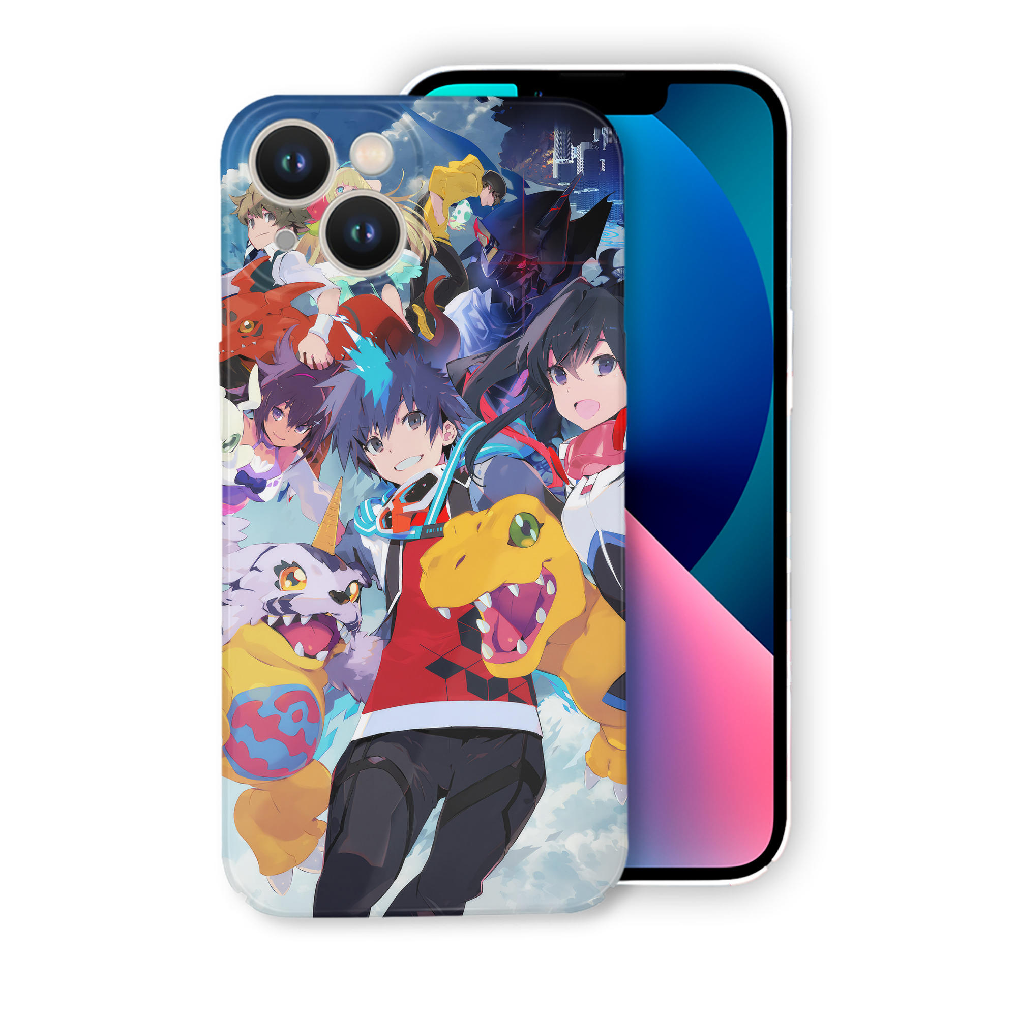 （画像用） Digimon デジタルモンスター/デジモン 【iPhone 14シリーズ対応】ハードケース